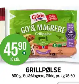 Kiwi GRILLPØLSE tilbud
