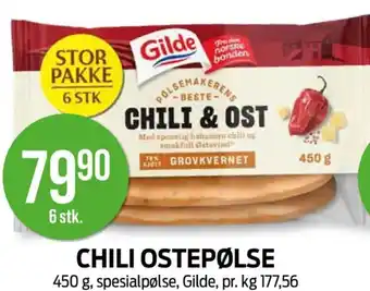 Kiwi CHILI OSTEPØLSE tilbud