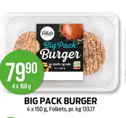 Kiwi BIG PACK BURGER tilbud