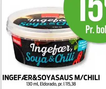 Kiwi INGEFÆR&SOYASAUS M/CHILI tilbud