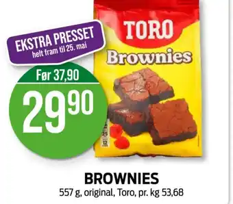 Kiwi BROWNIES tilbud