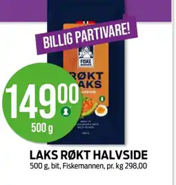 Kiwi LAKS RØKT HALVSIDE tilbud
