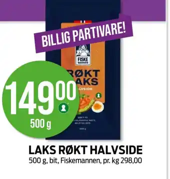 Kiwi LAKS RØKT HALVSIDE tilbud