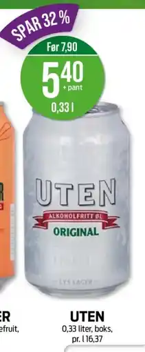 Kiwi UTEN tilbud
