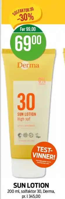 Kiwi SUN LOTION tilbud