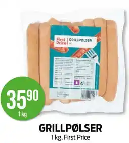 Kiwi GRILLPØLSER tilbud