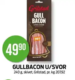 Kiwi GULLBACON U/SVOR tilbud