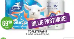 Kiwi TOALETTPAPIR tilbud