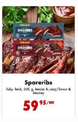 Nordby Supermarket Spareribs tilbud