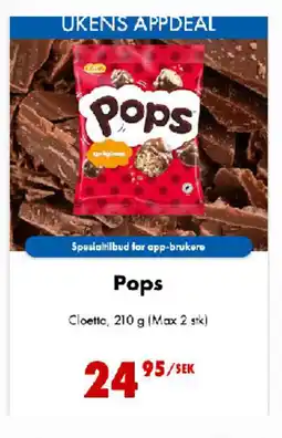 Nordby Supermarket Pops tilbud