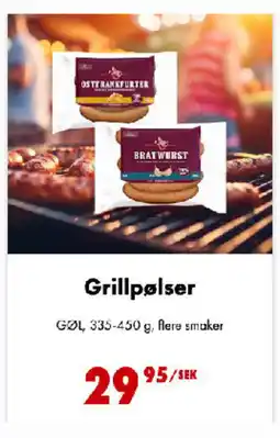 Nordby Supermarket Grillpølser tilbud