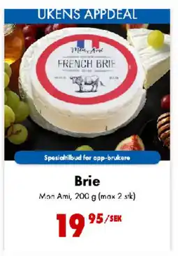 Nordby Supermarket Brie tilbud