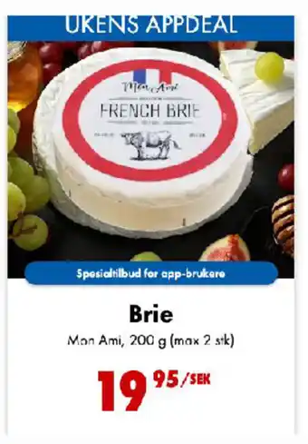Nordby Supermarket Brie tilbud