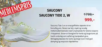 Sport 1 SAUCONY SAUCONY TIDE 2, W tilbud