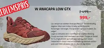 Sport 1 W ANACAPA LOW GTX tilbud
