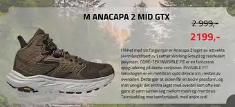 Sport 1 M ANACAPA 2 MID GTX tilbud