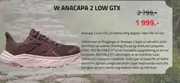 Sport 1 W ANACAPA 2 LOW GTX tilbud