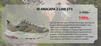 Sport 1 W ANACAPA 2 LOW GTX tilbud