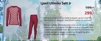Sport 1 Ljosli Ullmiks Sett Jr tilbud