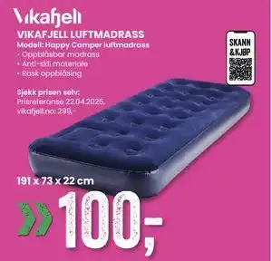 Sport Outlet VIKAFJELL LUFTMADRASS tilbud
