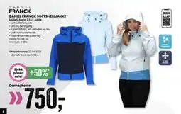 Sport Outlet DANIEL FRANCK SOFTSHELLJAKKE tilbud