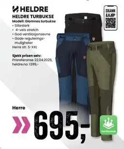 Sport Outlet HELDRE TURBUKSE tilbud