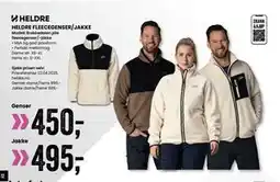 Sport Outlet HELDRE FLEECEGENSER/JAKKE tilbud