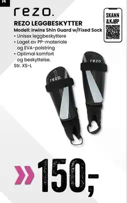 Sport Outlet REZO LEGGBESKYTTER tilbud