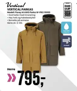 Sport Outlet VERTICAL PARKAS tilbud