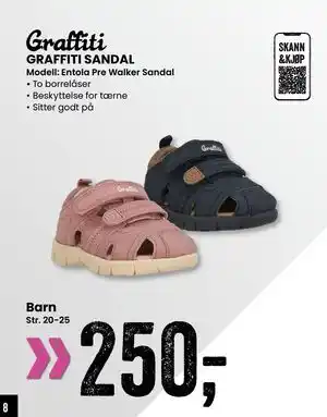 Sport Outlet GRAFFITI SANDAL tilbud