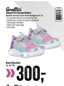Sport Outlet GRAFFITI BLINKESKO tilbud