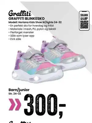 Sport Outlet GRAFFITI BLINKESKO tilbud