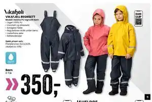 Sport Outlet VIKAFJELL REGNSETT tilbud