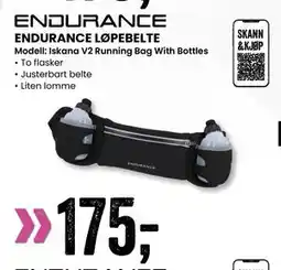 Sport Outlet ENDURANCE LØPEBELTE tilbud