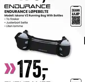 Sport Outlet ENDURANCE LØPEBELTE tilbud