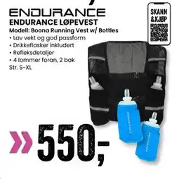 Sport Outlet ENDURANCE LØPEVEST tilbud