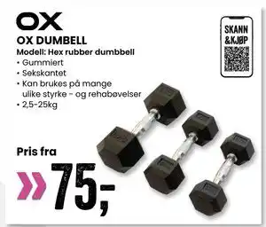 Sport Outlet OX DUMBELL tilbud