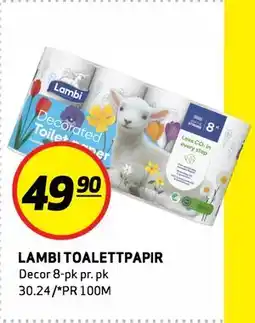 Bunnpris LAMBI TOALETTPAPIR tilbud