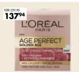 Sparkjøp L'ORÉAL AGE PERFECT GOLDEN AGE tilbud
