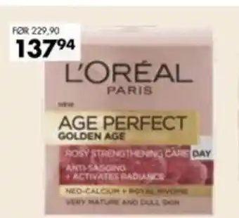 Sparkjøp L'ORÉAL AGE PERFECT GOLDEN AGE tilbud