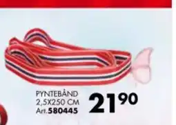 Sparkjøp Pyntebånd tilbud