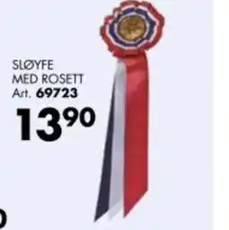 Sparkjøp SLØYFE MED ROSETT Art. 69723 tilbud