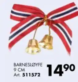 Sparkjøp BARNESLØYFE 9 CM tilbud