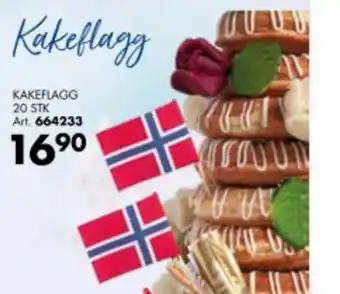 Sparkjøp KAKEFLAGG tilbud
