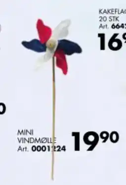 Sparkjøp MINI VINDMØLLE Art, 0001224 tilbud