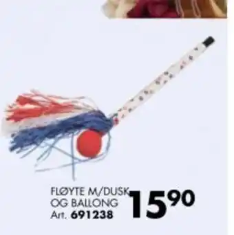 Sparkjøp FLØYTE M/DUSK OG BALLONG tilbud
