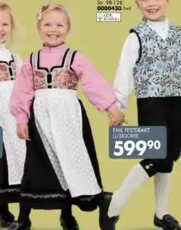 Sparkjøp EMIL FESTDRAKT U/SKJORTE tilbud