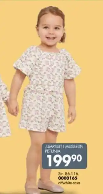 Sparkjøp JUMPSUIT I MUSSEUN PETUNIA tilbud