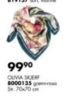 Sparkjøp OLIVIA SKJERF 8000135 grann-rosa Str. 70x70 cm tilbud