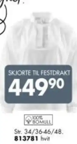 Sparkjøp SKJORTE TIL FESTDRAKT tilbud